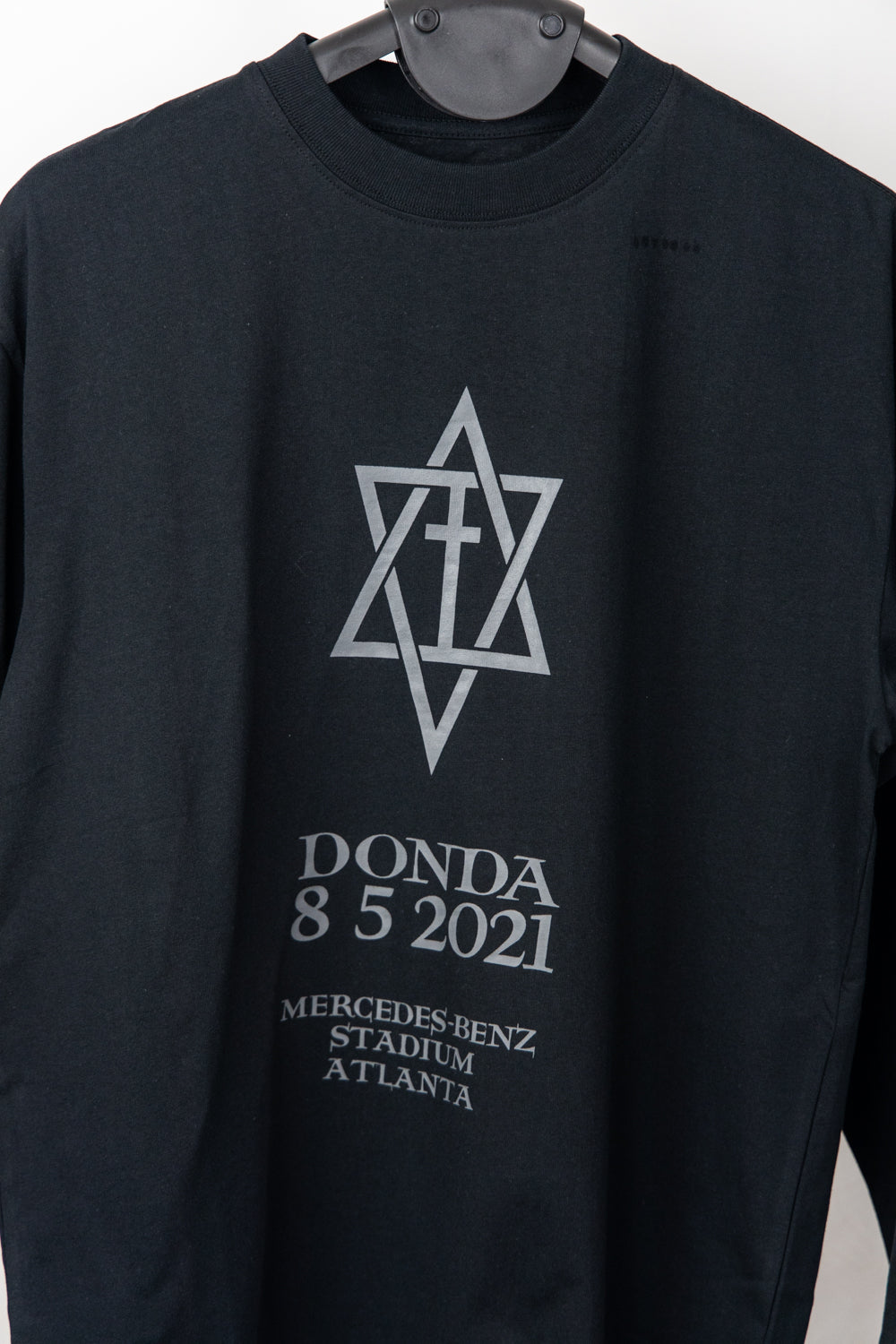 Kanye West DONDA August 5 Listening Event L/S T-shirt Black