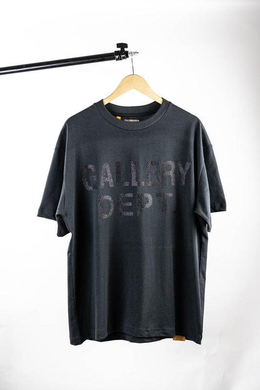 GALLERY DEPT. Logo T Shirt Black