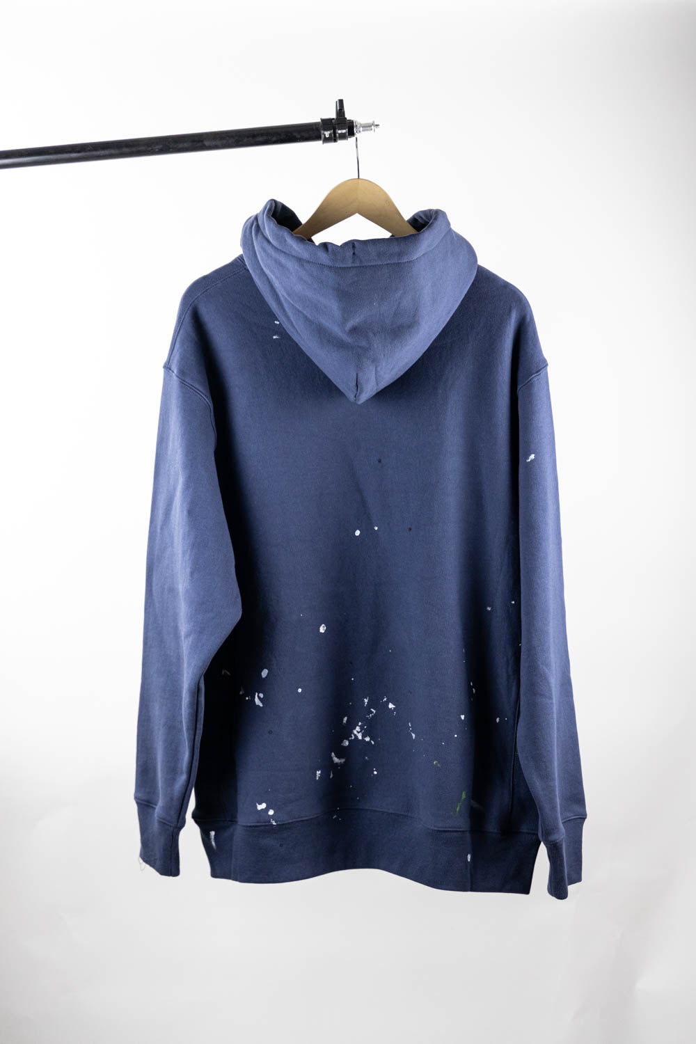 GALLERY DEPT. Blue Paint-splatter Logo Hoodie