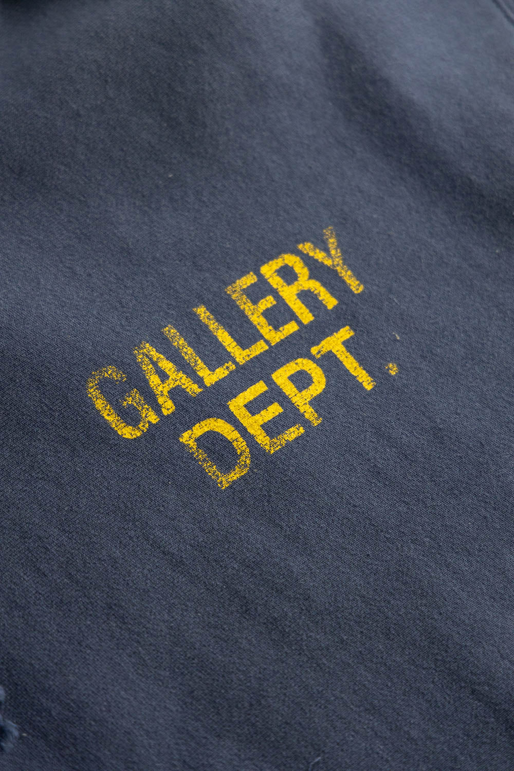 GALLERY DEPT. Blue Paint-splatter Logo Hoodie