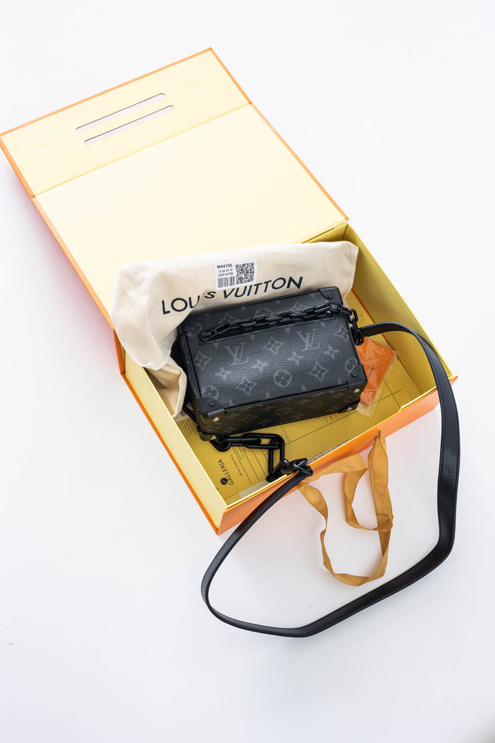 Louis Vuitton Mini Soft Trunk Monogram Eclipse Black