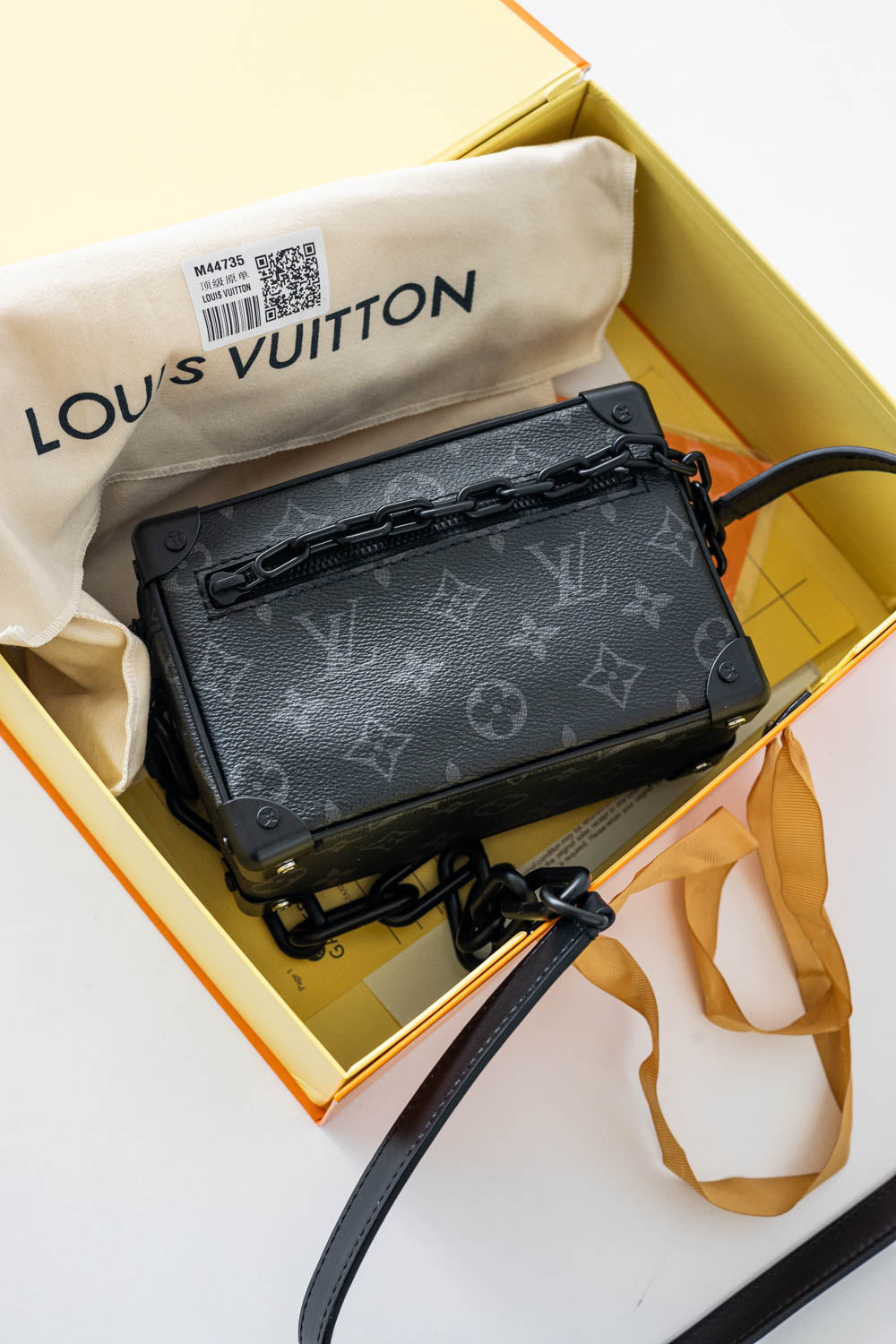 Louis Vuitton Mini Soft Trunk Monogram Eclipse Black