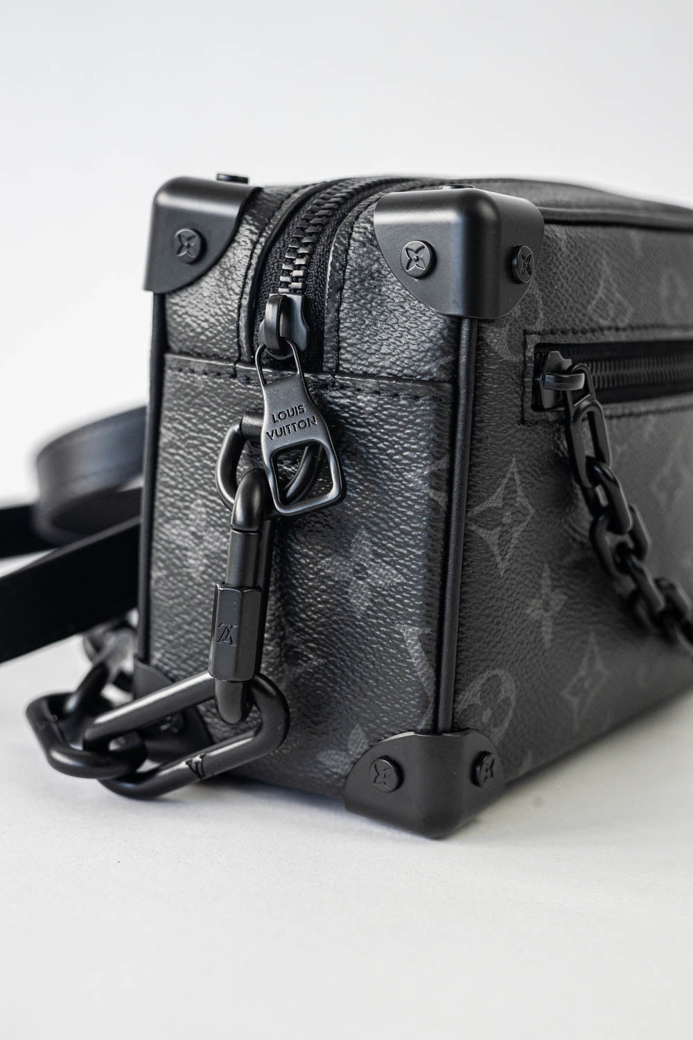 Louis Vuitton Mini Soft Trunk Monogram Eclipse Black