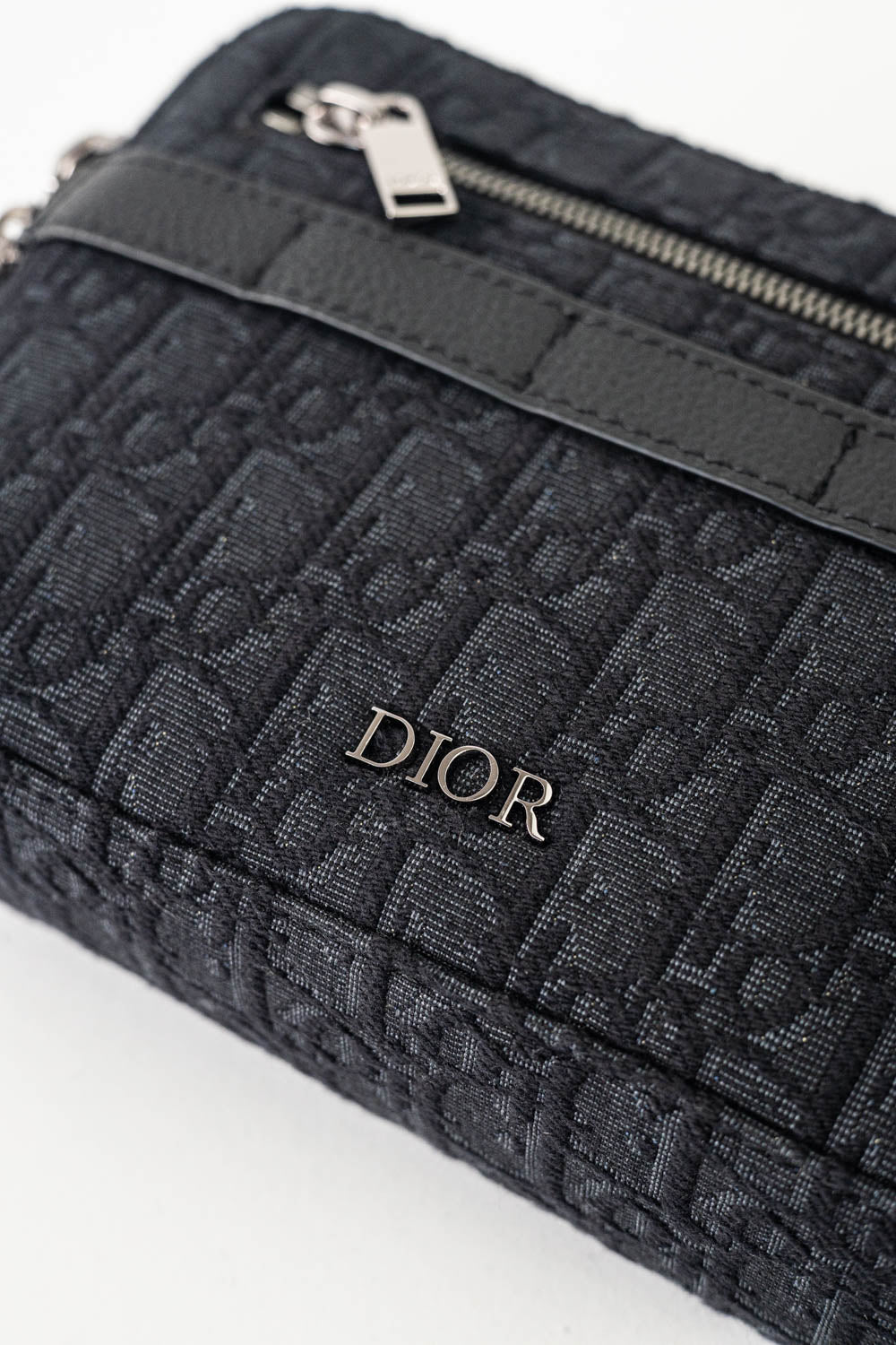 Dior Safari Bag with Strap Black Dior Oblique Jacquard