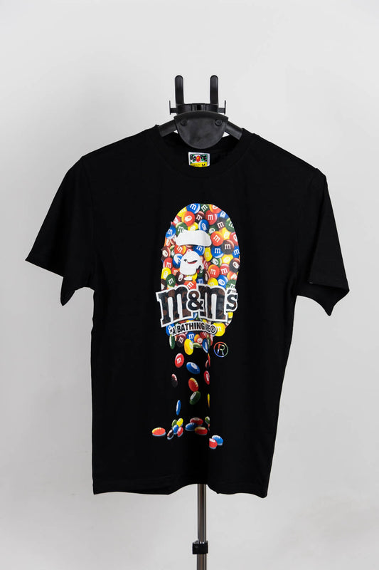 BAPE x M&M's Ape Head Tee Black