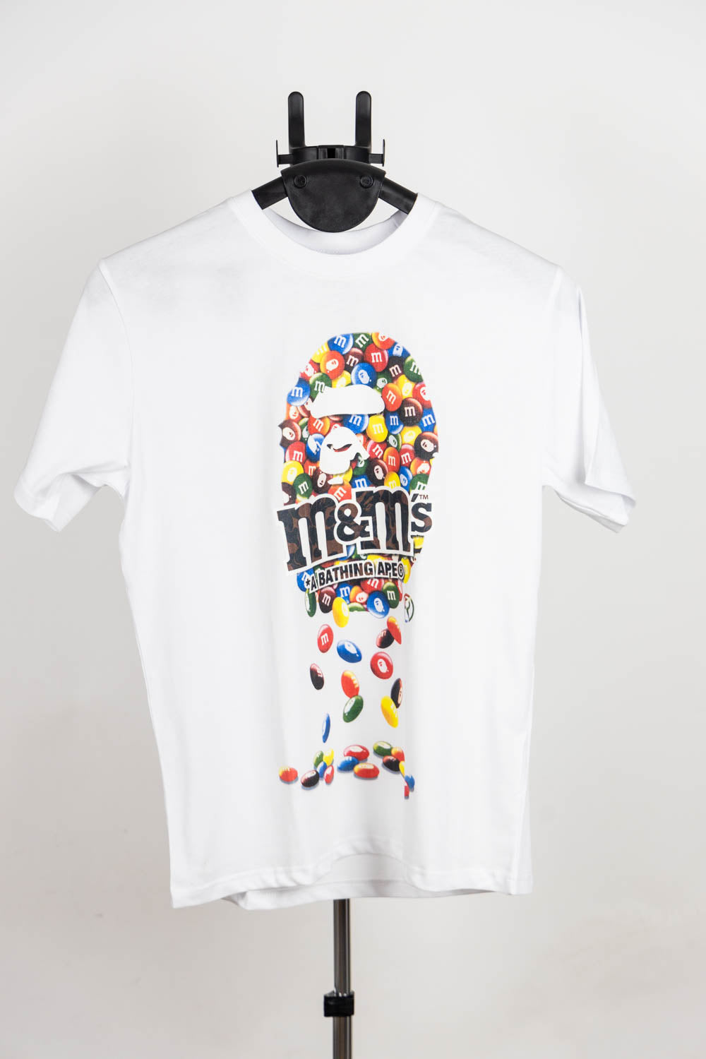 BAPE x M&M's Ape Head Tee Black