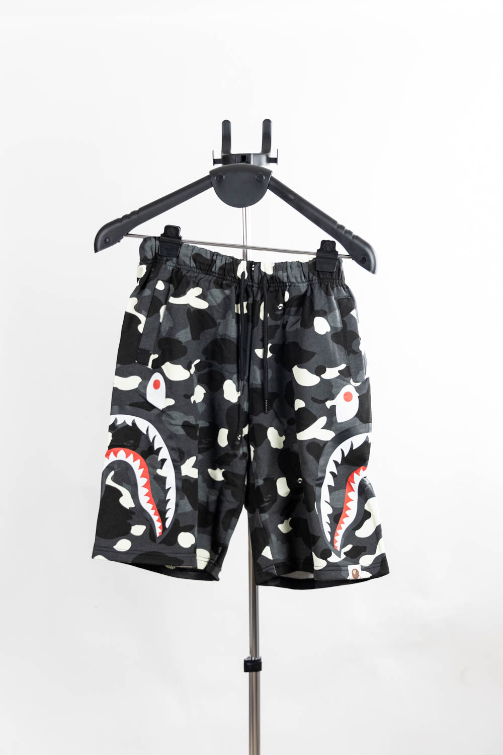 BAPE City Shark Camo Sweat Shorts