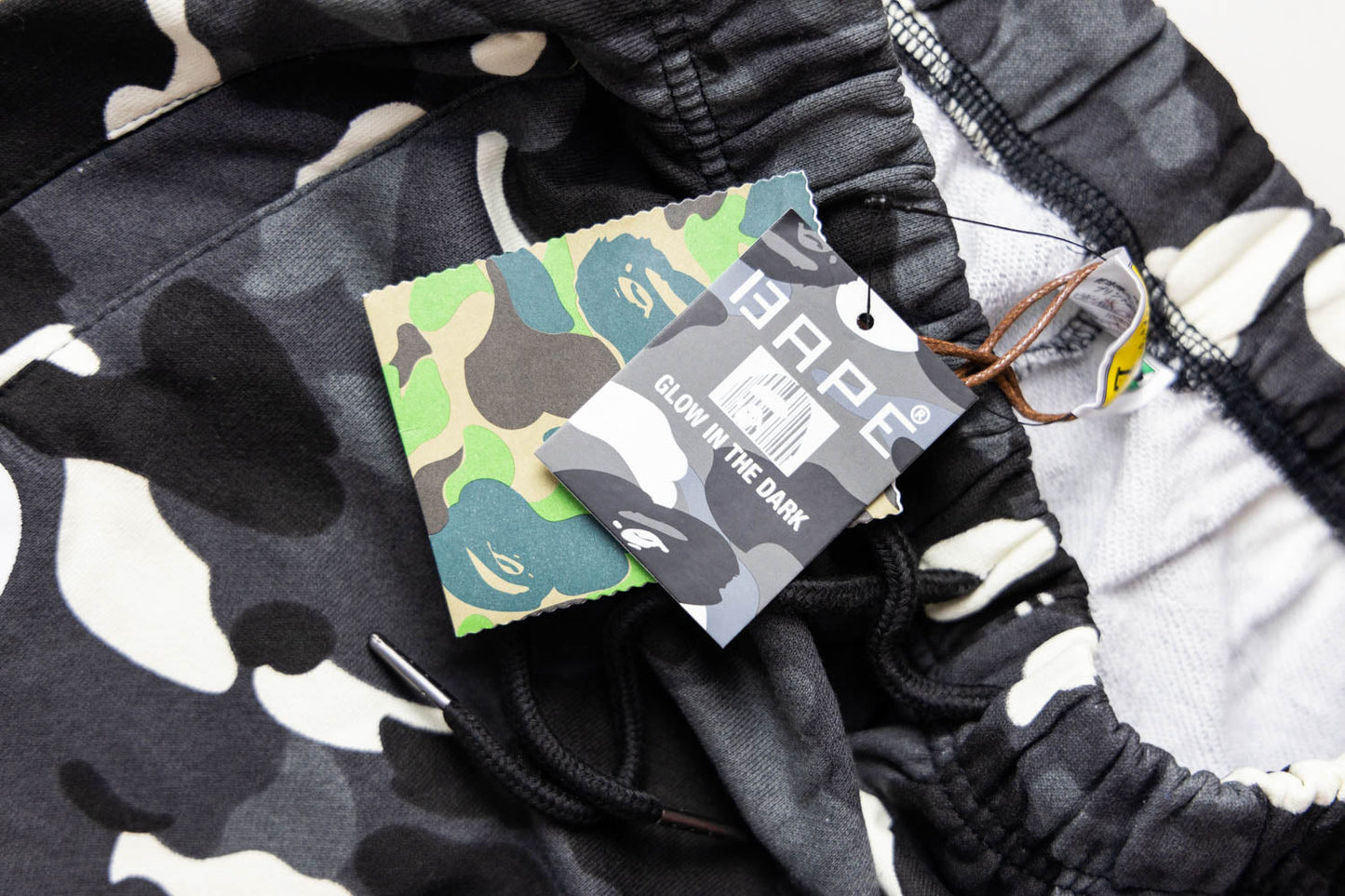 BAPE City Shark Camo Sweat Shorts