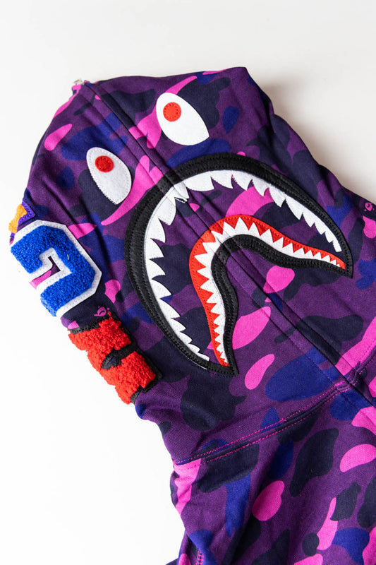 BAPE Sta Camo Shark Full Zip Hoodie