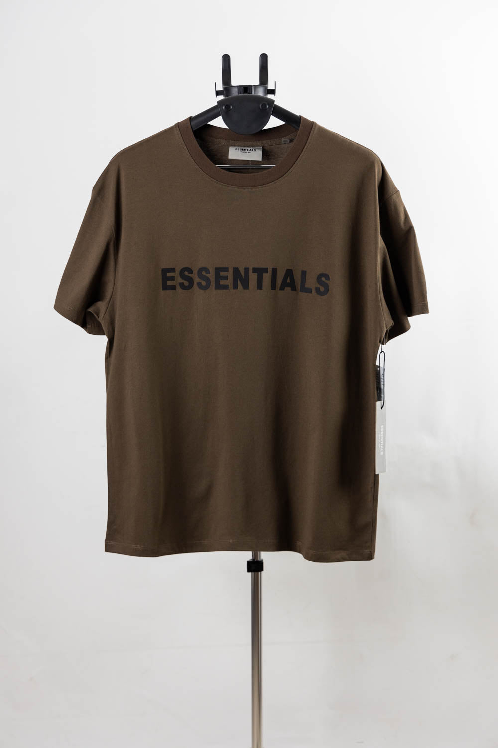 Fear of God Essentials Boxy T-Shirt Applique Logo 'Rain Drum'