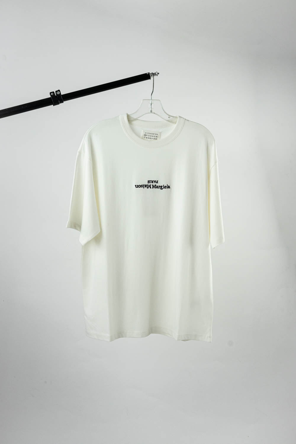 Maison Margiela logo-embroidered T-shirt White