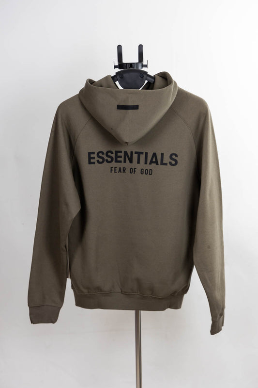 Fear of God Essentials Hoodie Pull-Over Hoodie (SS21) 'Taupe'