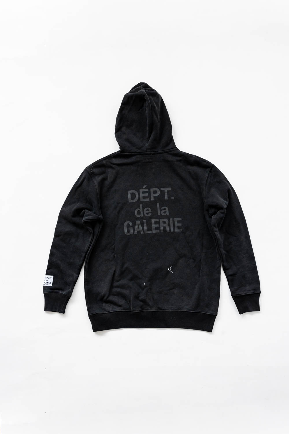 Gallery Dept. x Lanvin logo-embroidered pullover hoodie