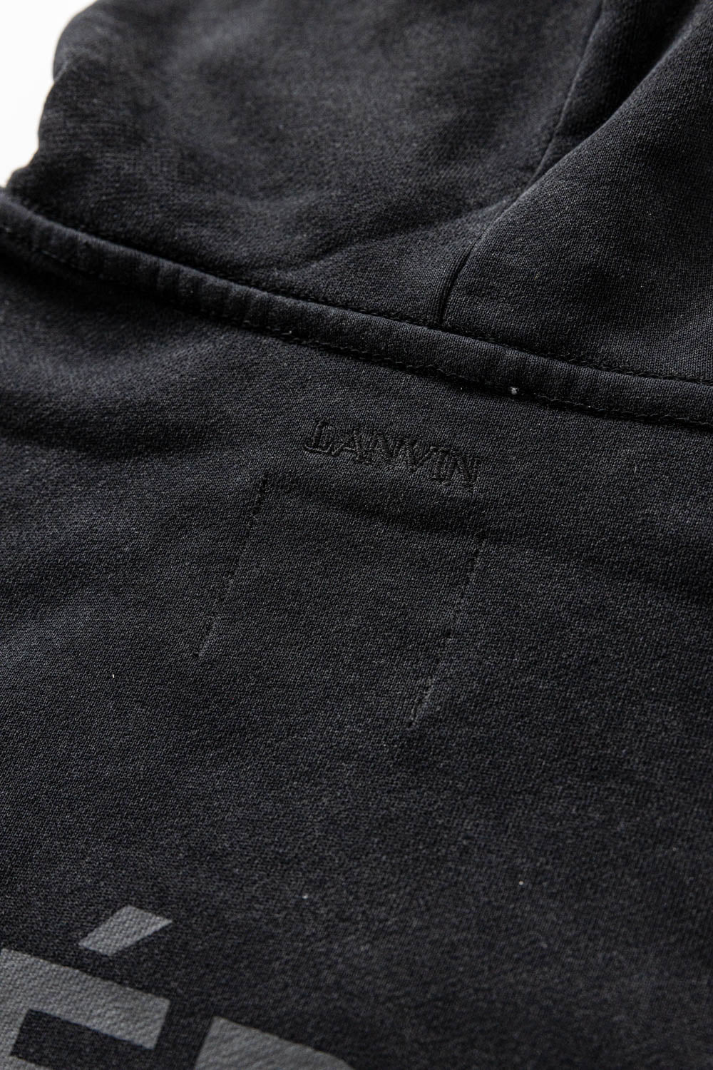 Gallery Dept. x Lanvin logo-embroidered pullover hoodie