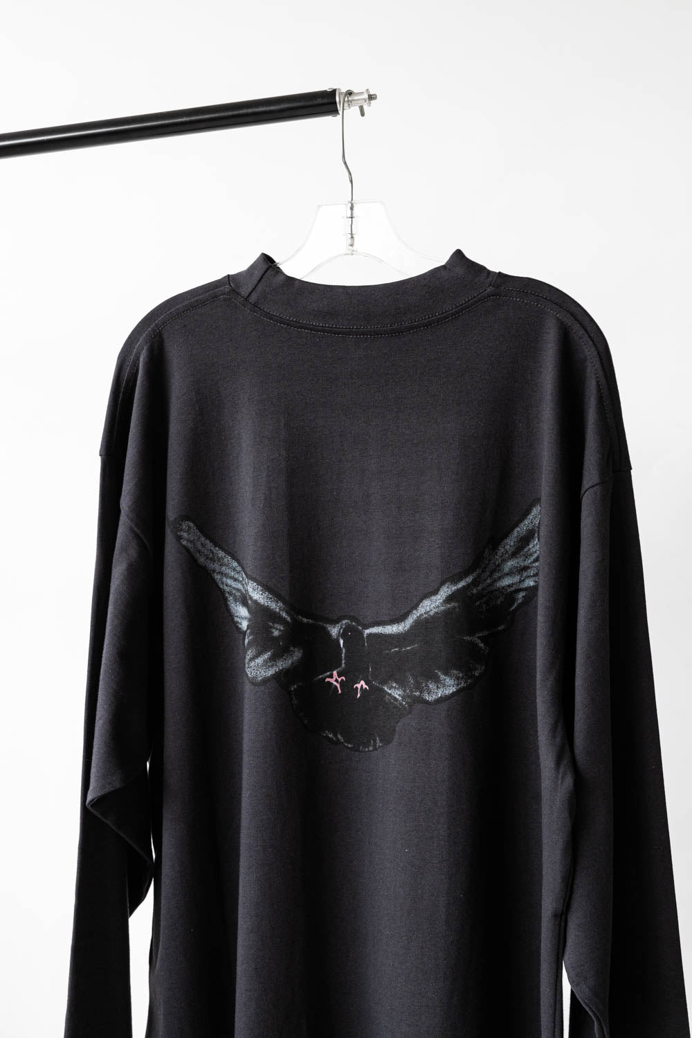 Yeezy x Gap x Balenciaga Dove Longsleeve Tee Washed Black