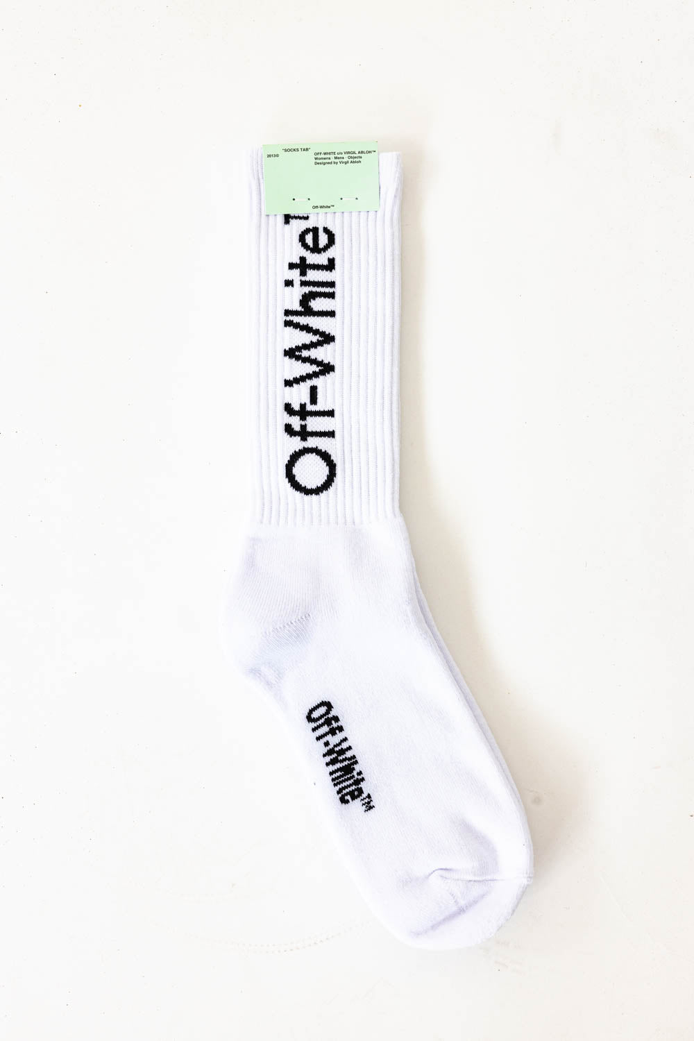 Off-White Bookish logo-intarsia tye dye socks Red