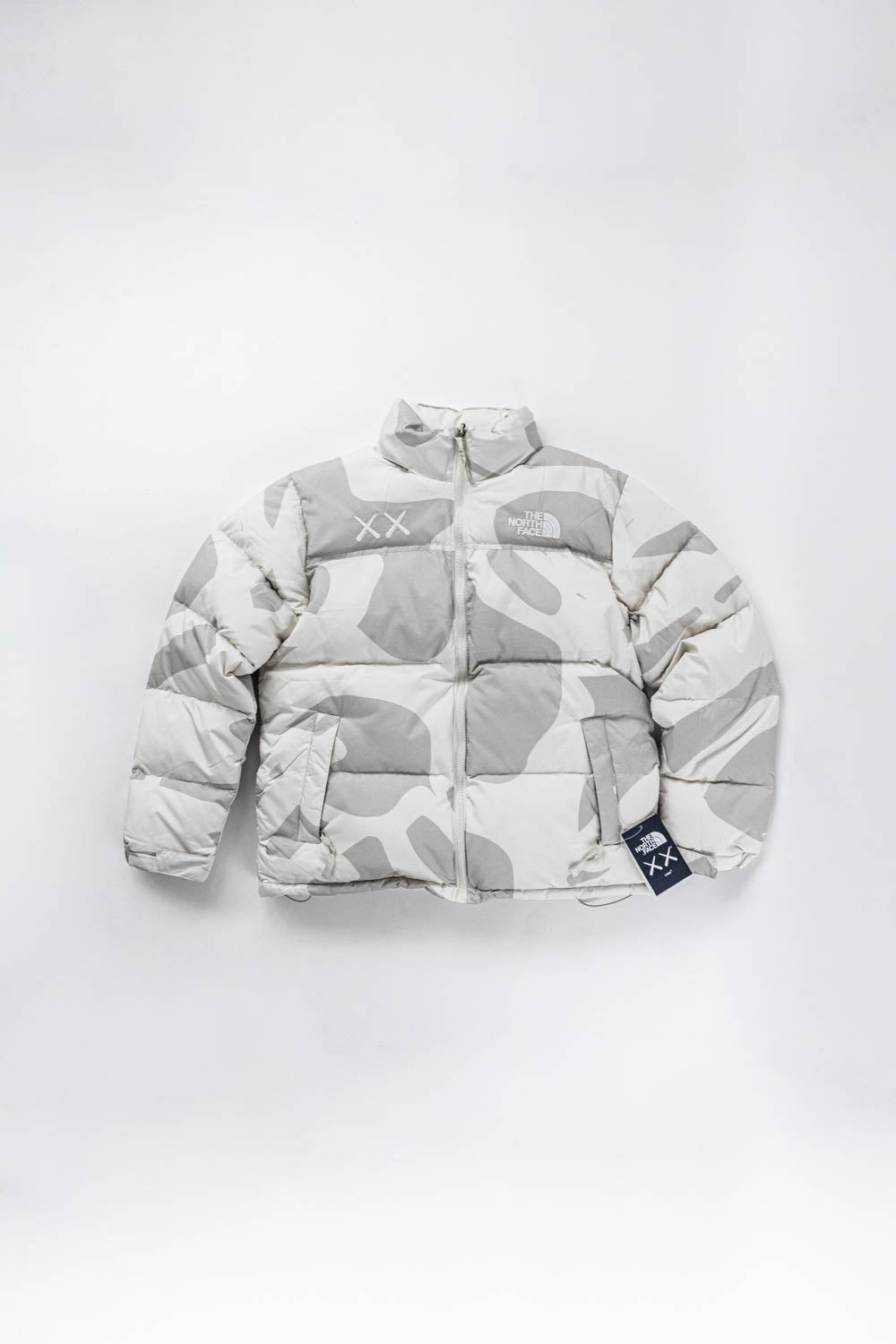 KAWS x The North Face Retro 1996 Nuptse Jacket White