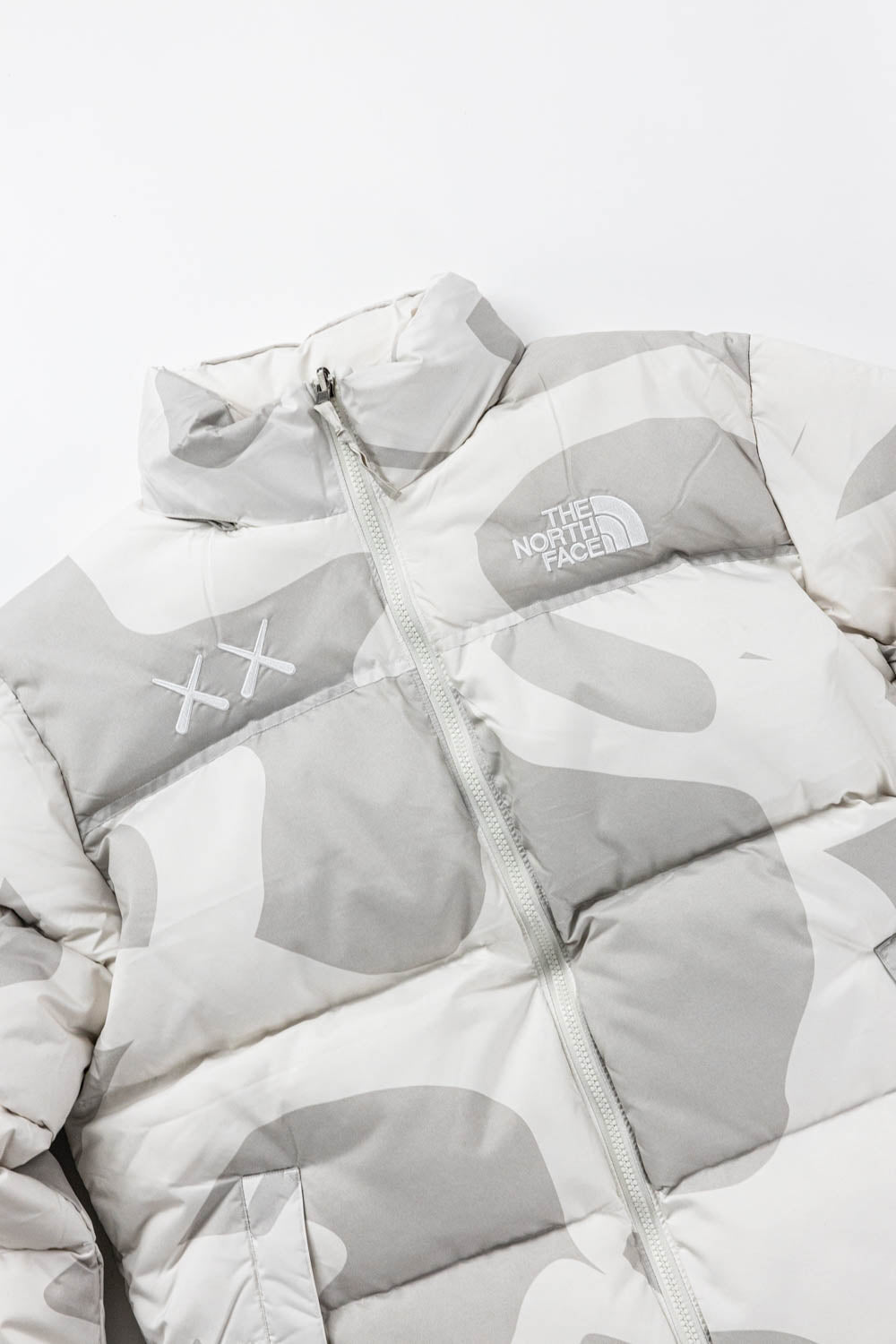 KAWS x The North Face Retro 1996 Nuptse Jacket White