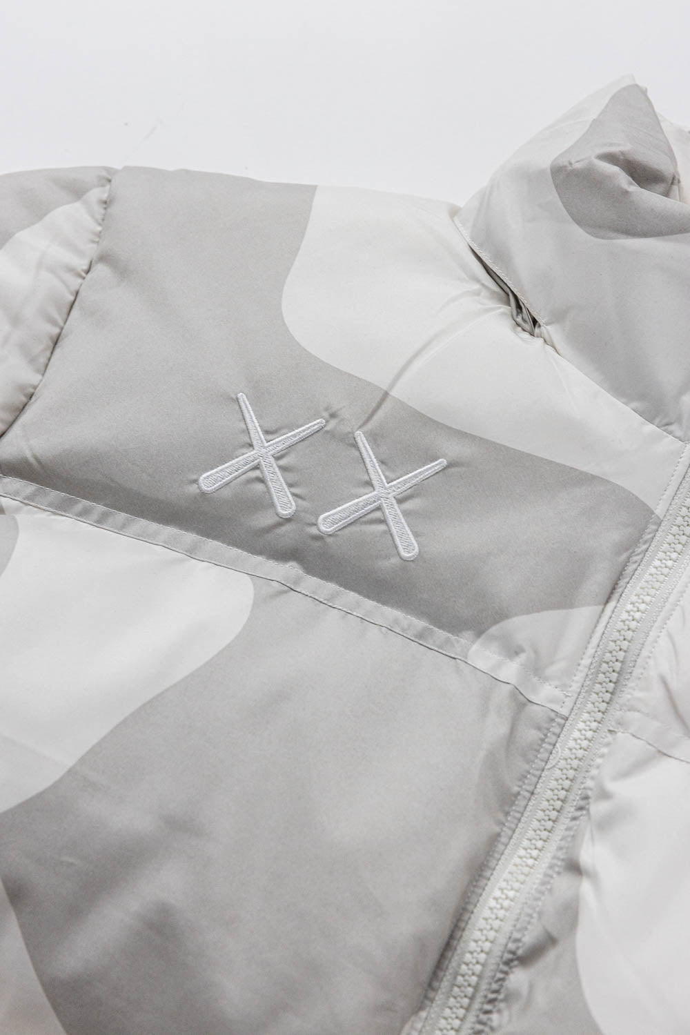 KAWS x The North Face Retro 1996 Nuptse Jacket White