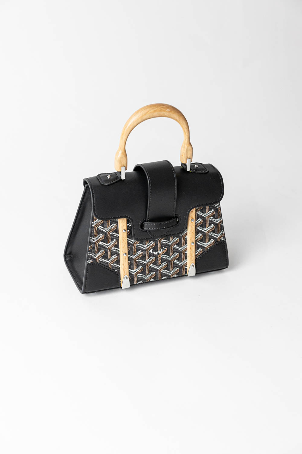 Goyard Saigon Structure Mini Bag Black