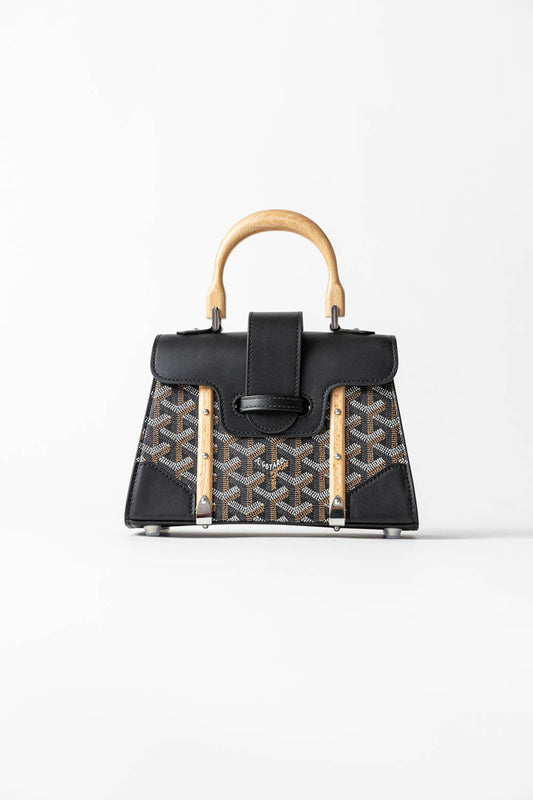 Goyard Saigon Structure Mini Bag Black