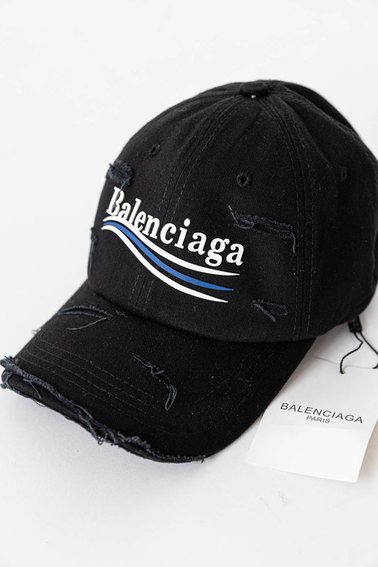 Balenciaga Political Campaign Destroyed black
