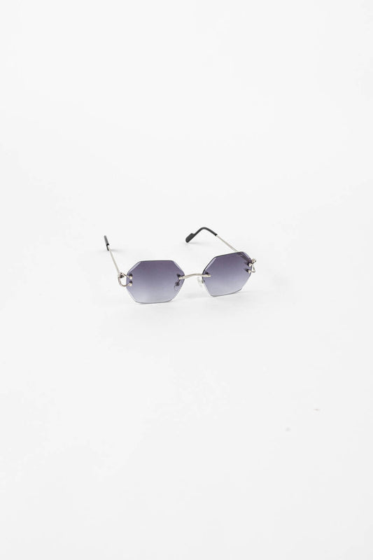 SIGNATURE C DE CARTIER SUNGLASSES / Smog - Silver