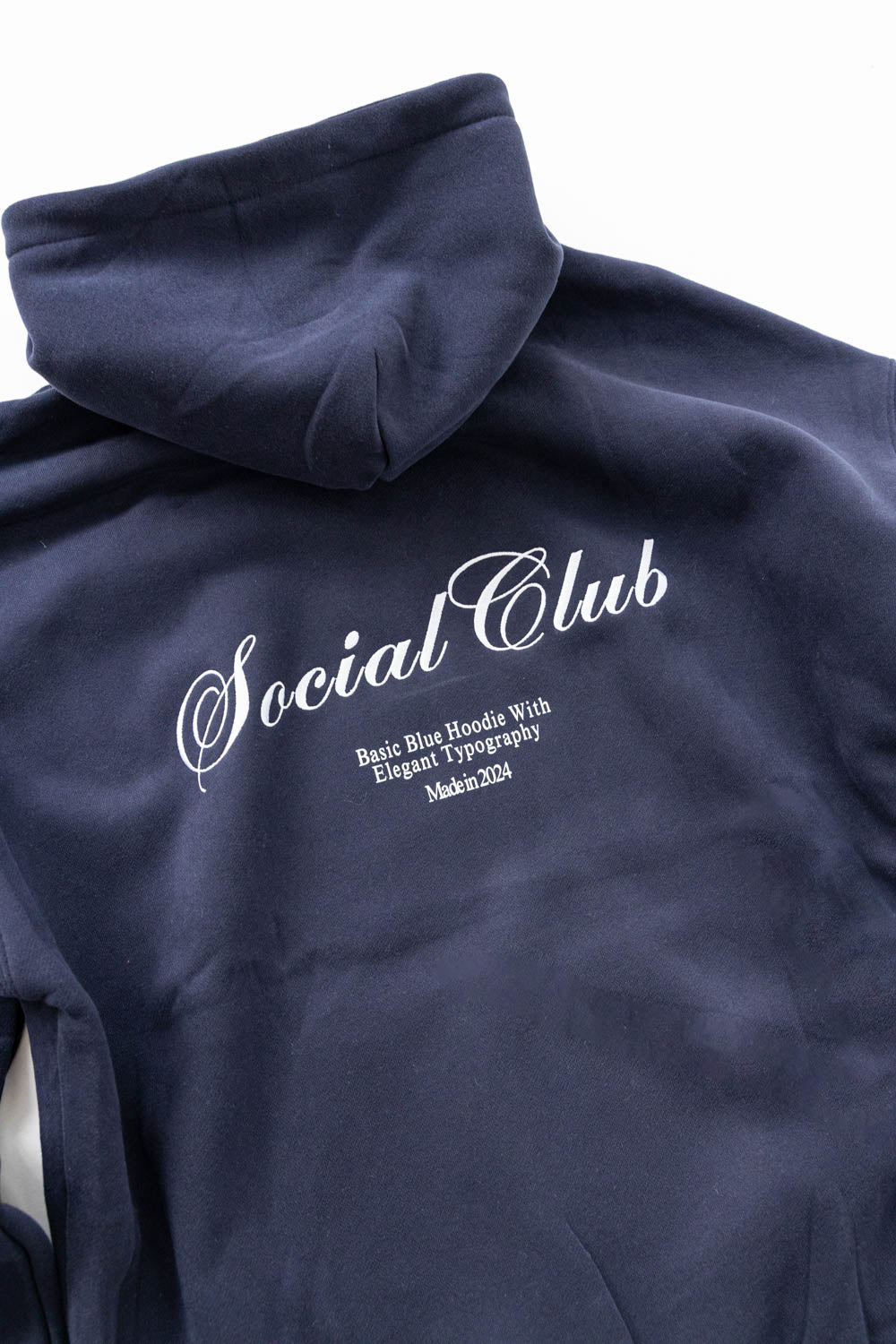 Social Studio Winter SS24 Hoodie Navy Blue