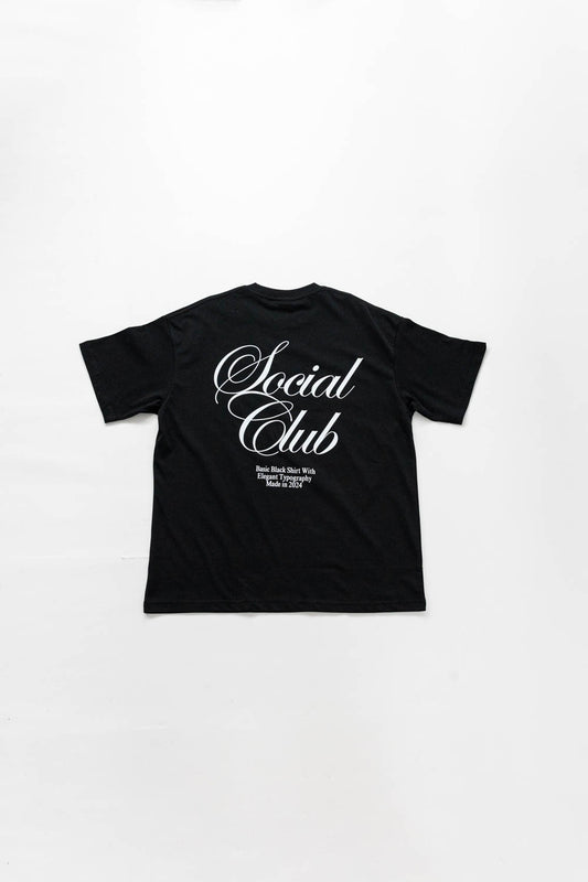 Social Studio Winter SS24 Tshirt Black