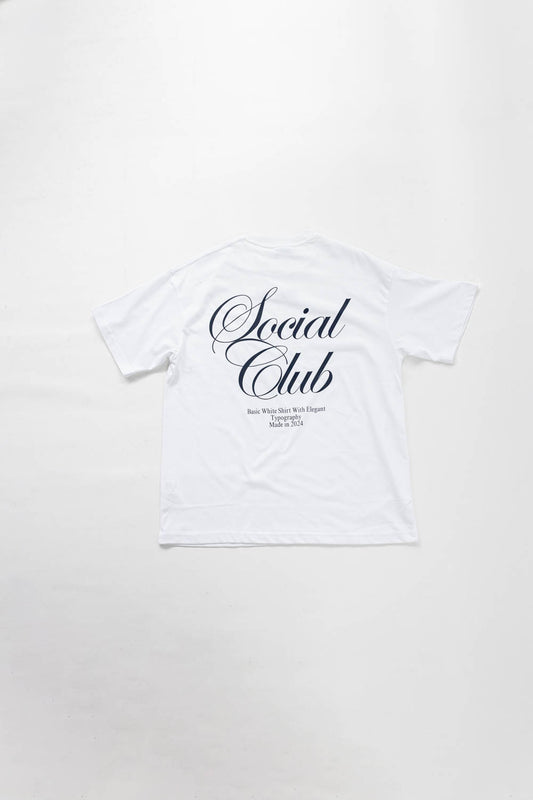 Social Studio Winter SS24 Tshirt White