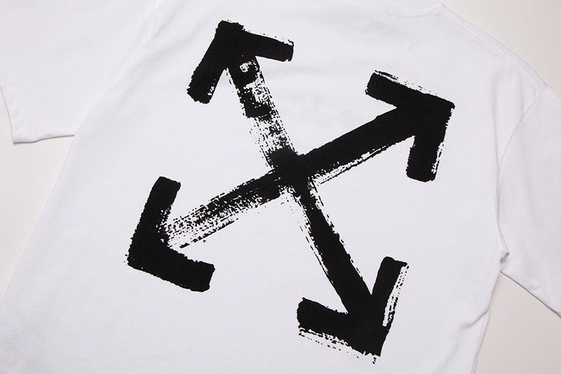 OFF-WHITE Tshirt Arrows-print front Off white Logo
