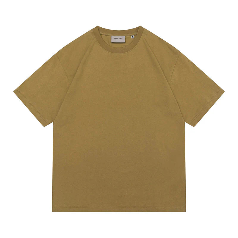 Fear of God Essentials T-shirt (SS21) 'Amber'