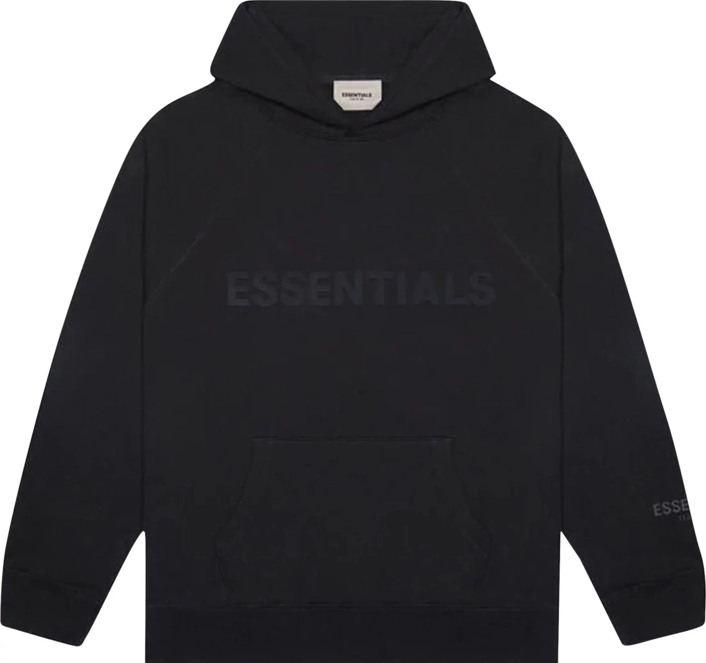 Fear of God Essentials Hoodie Pull-Over Hoodie (SS20) 'Black'