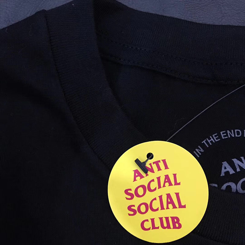 Anti Social Social Club Twister Tee (FW19) Black