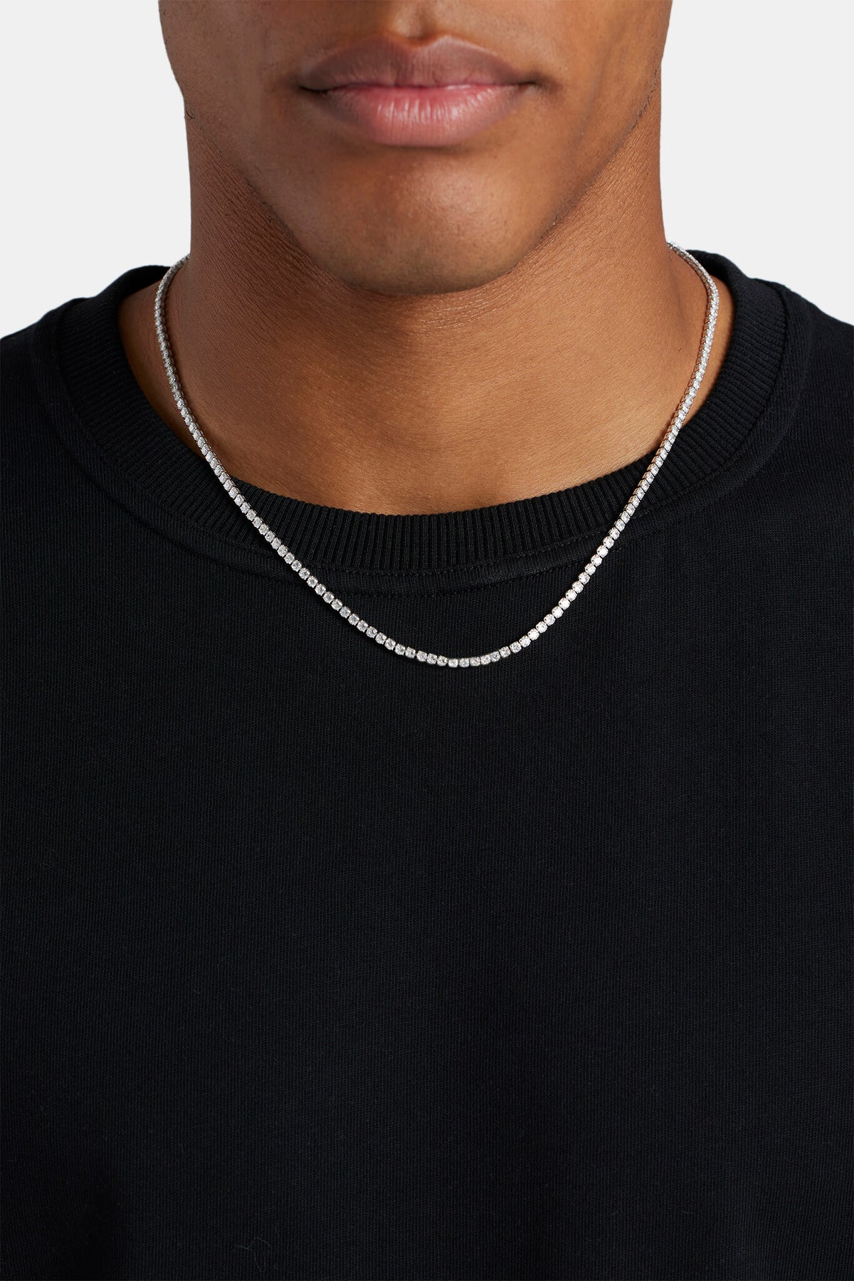 Micro Tennis Chain Rapper Chain CERNUCCI - 2.5mm Micro Tennis Chain – Hype Club Sjo