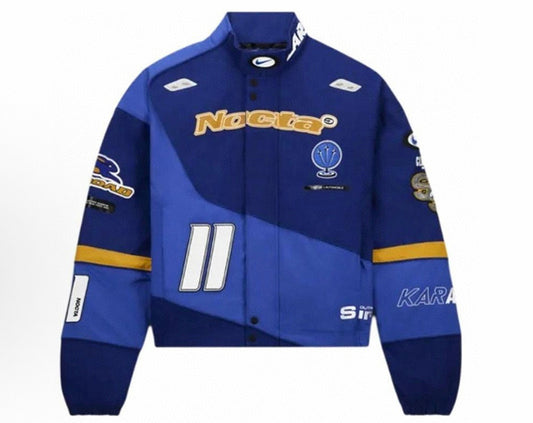 Nike x NOCTA L'Art Racing Jacket Deep Royal Blue/Racer Blue/Phantom