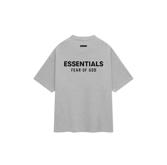 Fear of God Essentials Jersey Crewneck T Shirt  Grey