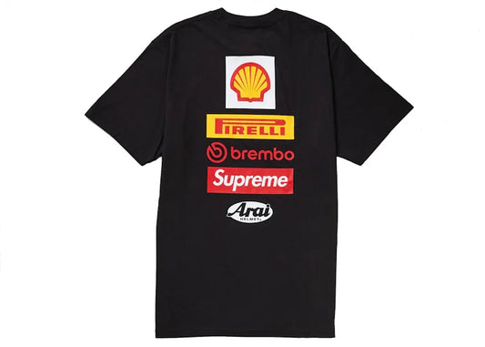 Supreme Ducati Logo T-Shirt Black