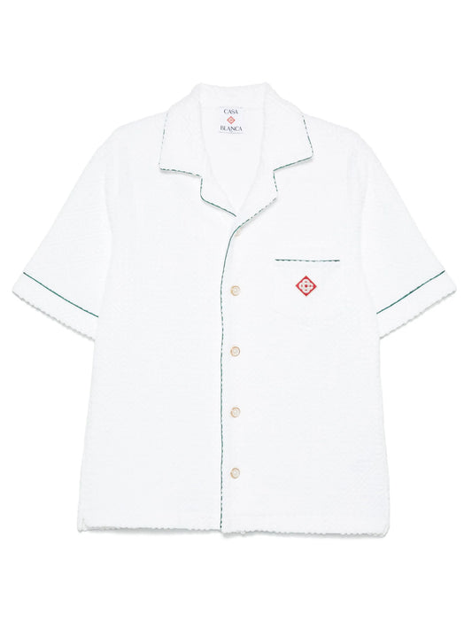 CASABLANCA Monogram Towelling shirt