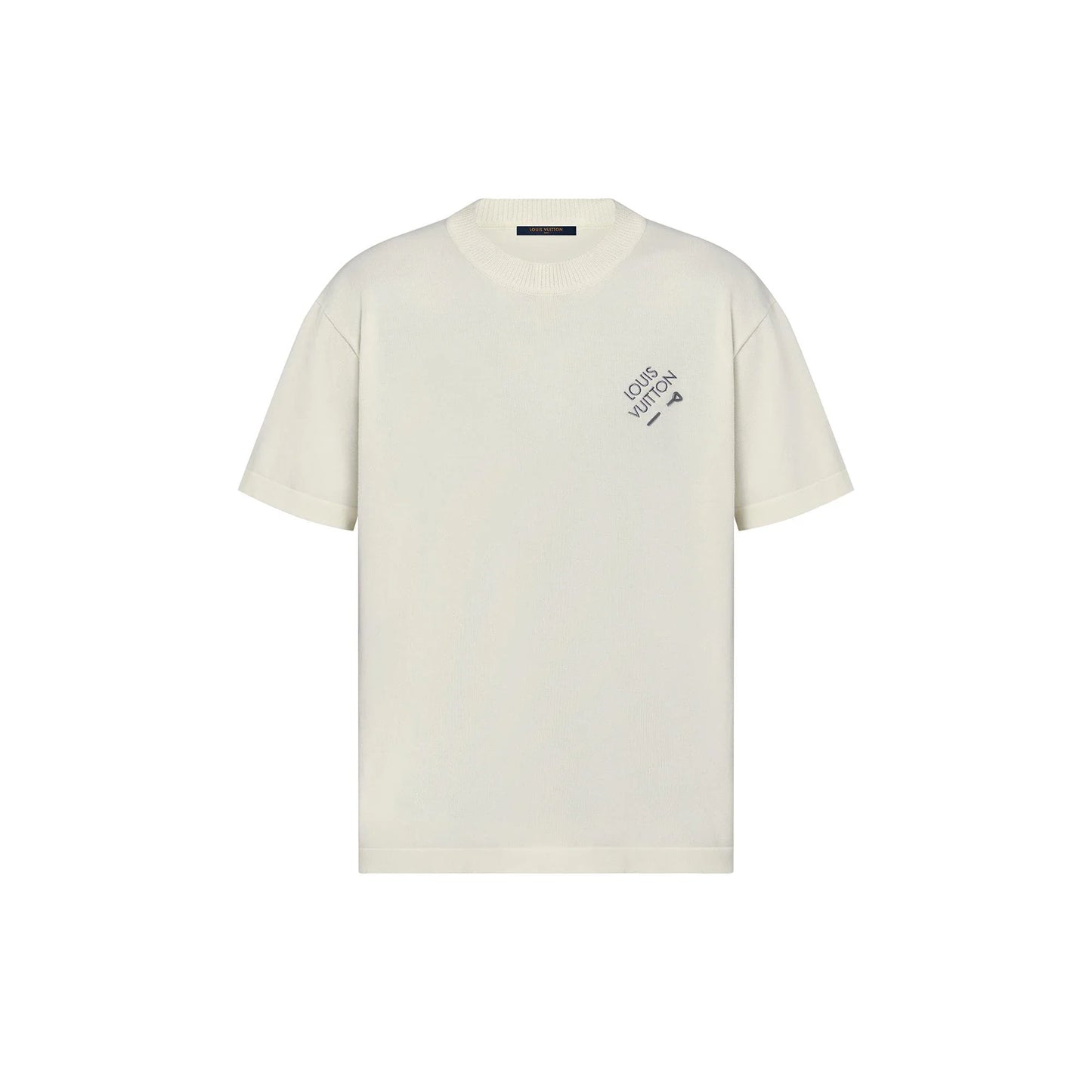 Louis Vuitton Signature Short-Sleeved T-Shirt White