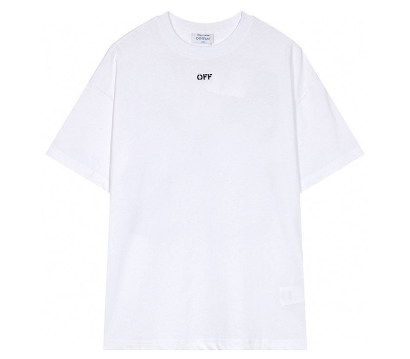 OFF-WHITE Back Embroidery T-shirt White