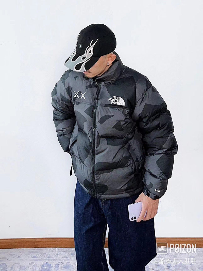 KAWS x The North Face Retro 1996 Nuptse Jacket White