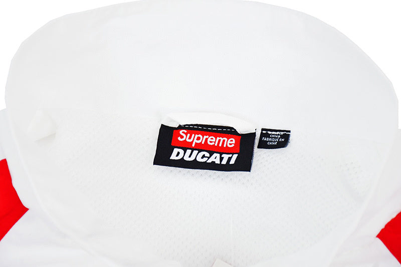 Supreme Ducati Track Jacket Light Grey