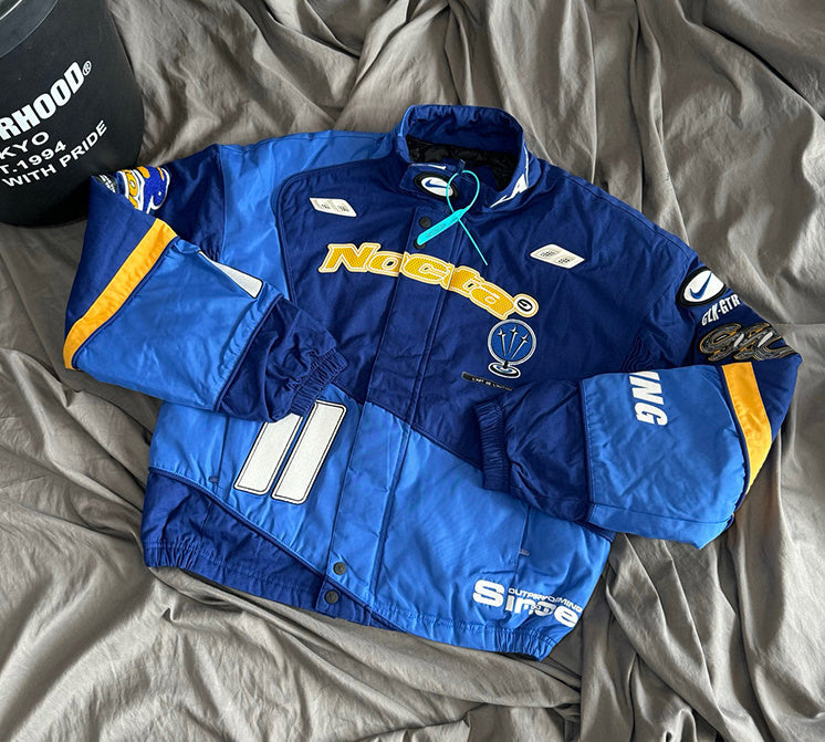 Nike x NOCTA L'Art Racing Jacket Deep Royal Blue/Racer Blue/Phantom