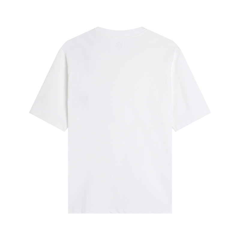AMI Paris Ami de Coeur T Shirt White