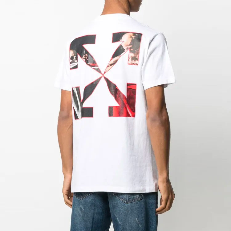 OFF-WHITE Oversized Caravaggio Saint Jerome Writing T-shirt