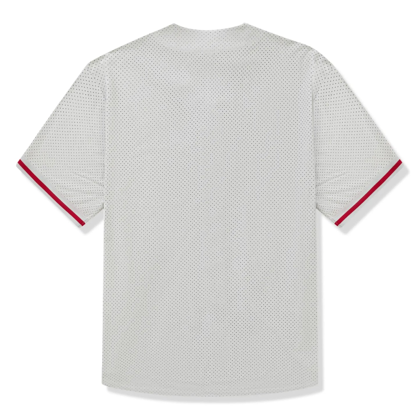 Supreme Ultrasuede Mesh Baseball Jersey Grey