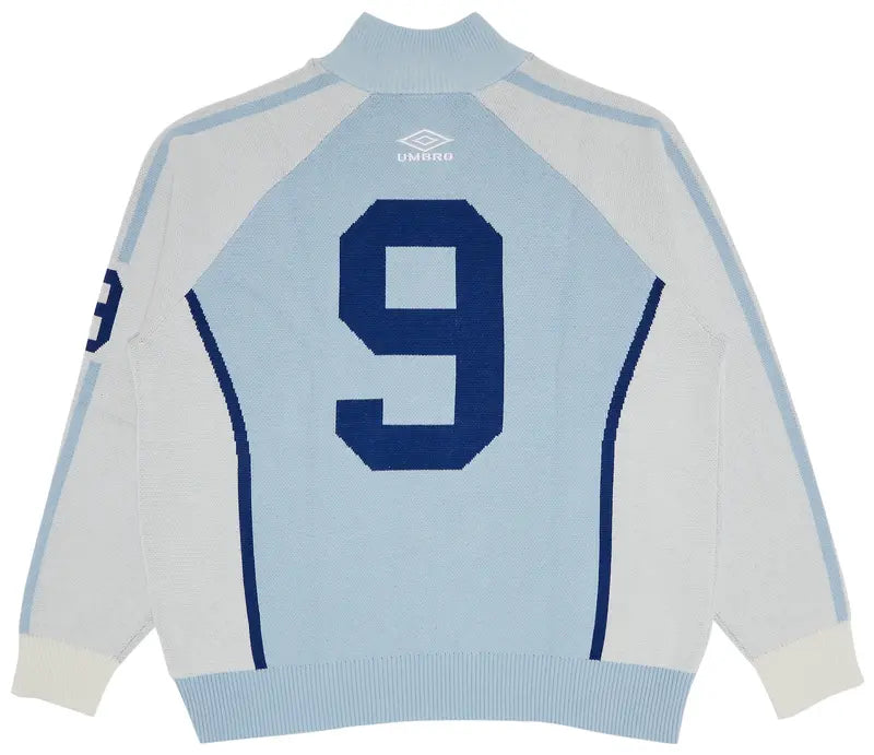 Supreme Umbro Zip Up Sweater Light Blue
