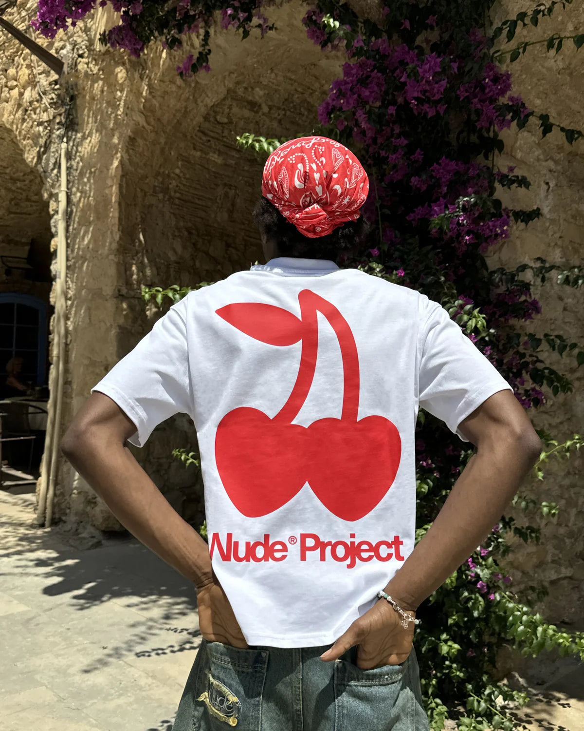 Nude Project Cherry Logo White T-Shirt