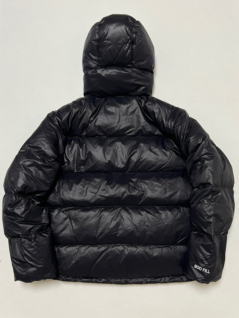 Stussy Micro Ripstop Down Parka Jacket Black Pink